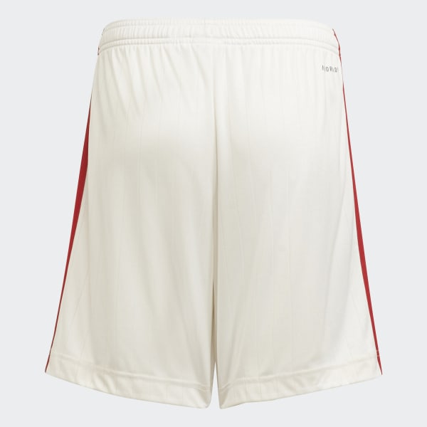 White Manchester United 21/22 Home Shorts