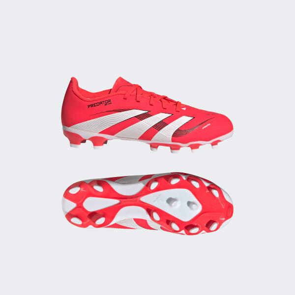 Rojo Bota de fútbol Predator League multisuperficie (Adolescentes)