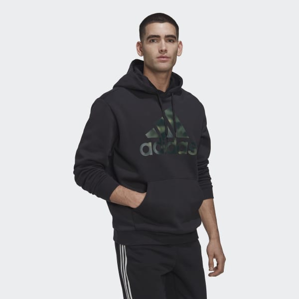 cerná Mikina Essentials Camo Print French Terry GY127