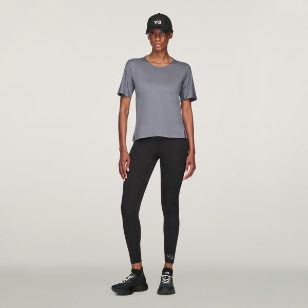 Grey Y-3 Running Tee
