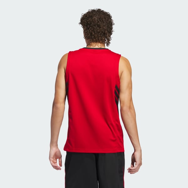 Rojo Musculosa adidas Basketball Legends