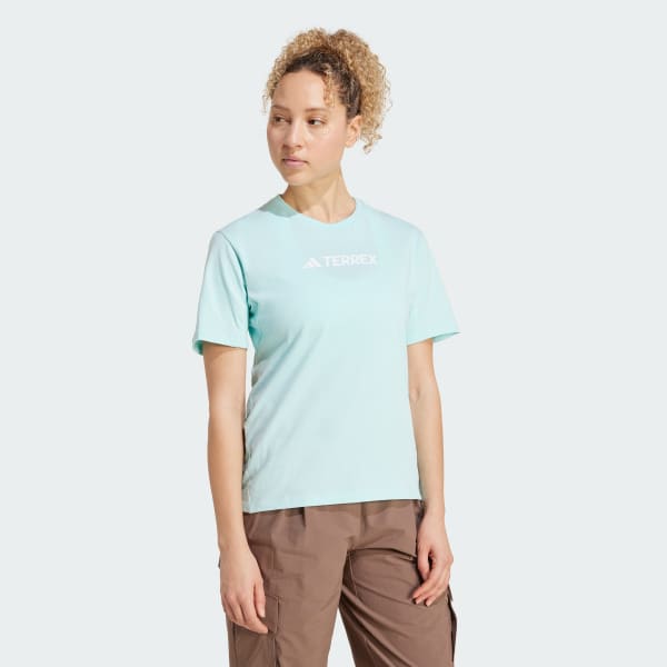 Turquesa Polera Terrex Classic Logo