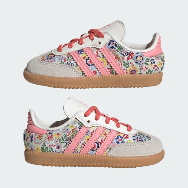 adidas Samba OG x Liberty London Elastic Lace Shoes Kids Multi