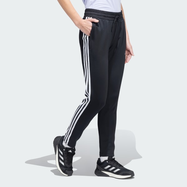 Black 3-Stripes 7/8 Pants