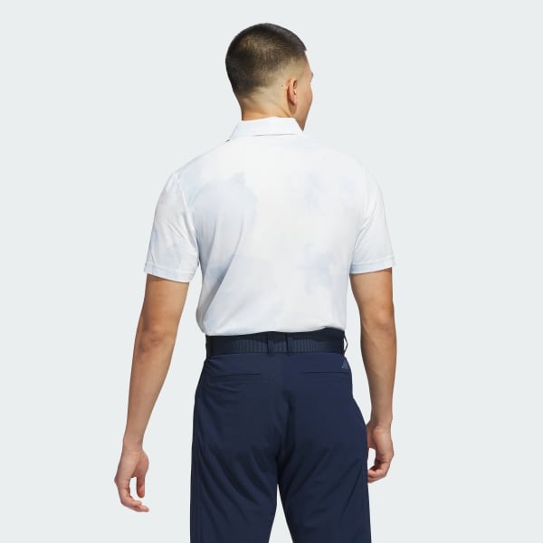 สีน้ำเงิน เสื้อโปโลพิมพ์ลาย Ultimate365 Cool Feeling Tour