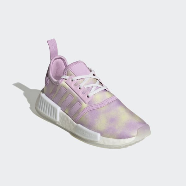 Adidas originals nmd r1 store white purple