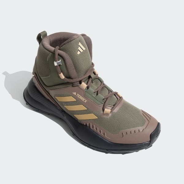 Green TERREX IRON TREKKING SHOES