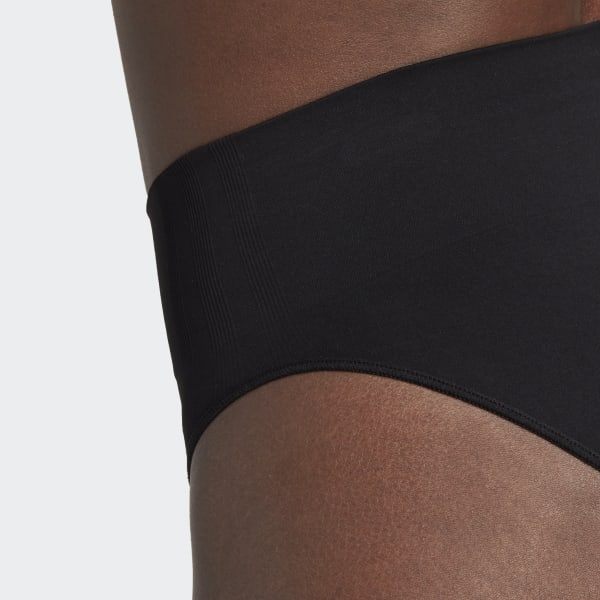 Czerń Active Seamless Micro-Stretch Hi-Leg Underwear HPO50