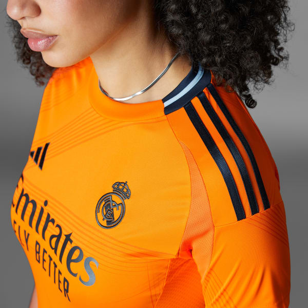 Laranja Camisola Alternativa 24/25 do Real Madrid