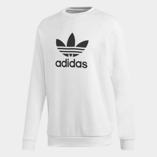 adidas Trefoil Warm Up Crew Genser Hvit | adidas Norway adidas Trefoil Warm Up Crew Genser Grå | adidas Norway