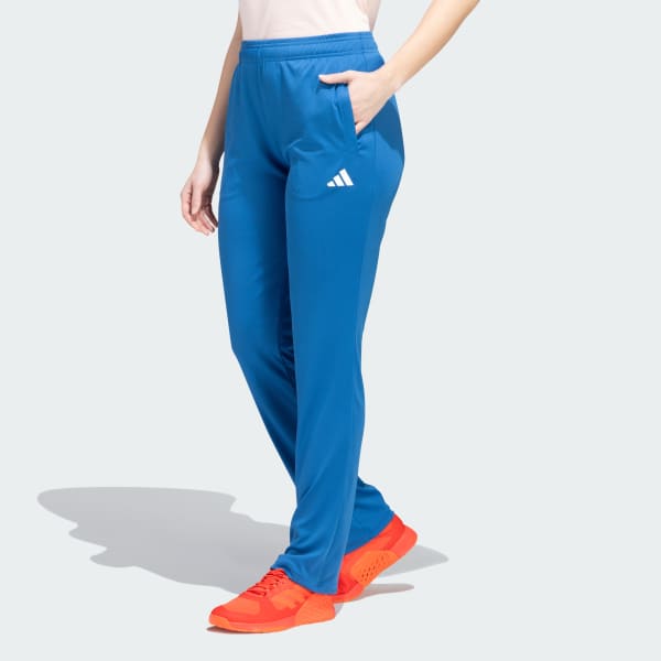 Blue Plain Pant W