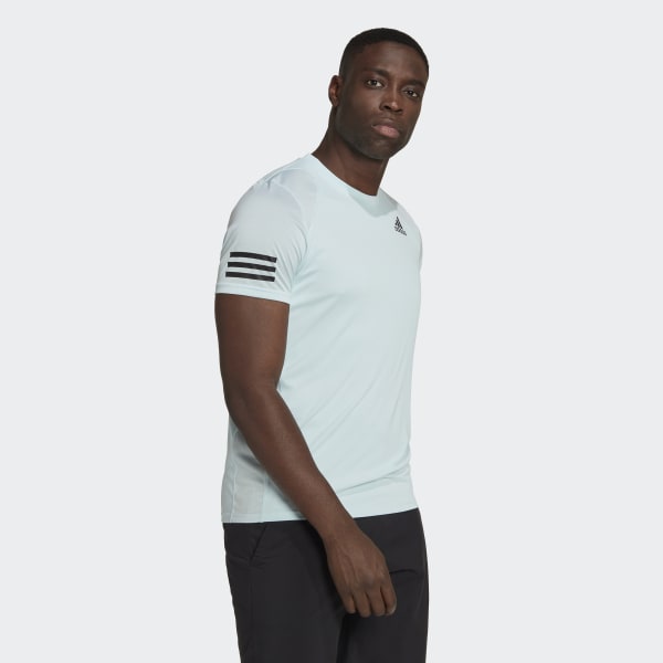 Niebieski Club Tennis 3-Stripes Tee 22590