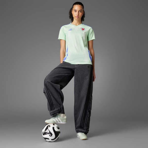 Πράσινο Wales 25 (Women's Team) Away Jersey