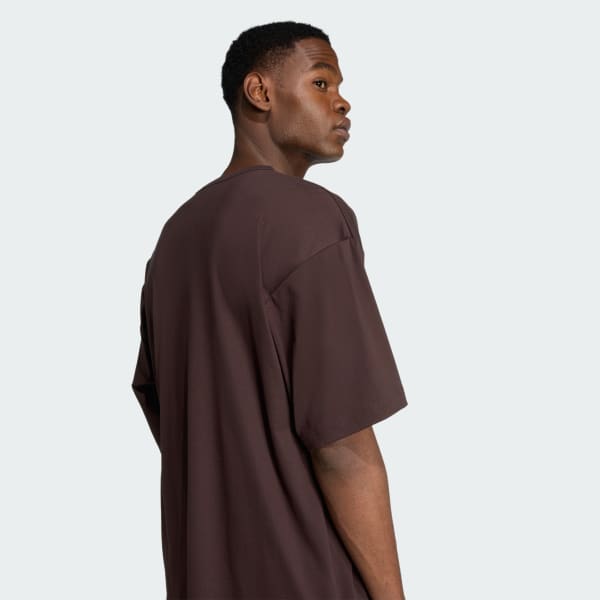adidas SOFT LUX TEE - Brown | Free Shipping with adiClub | adidas US