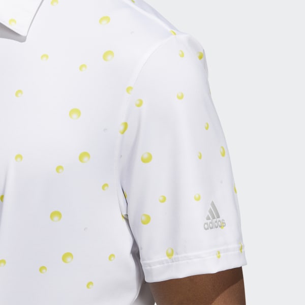 Hvid Ultimate365 Allover Print polotrøje DM864