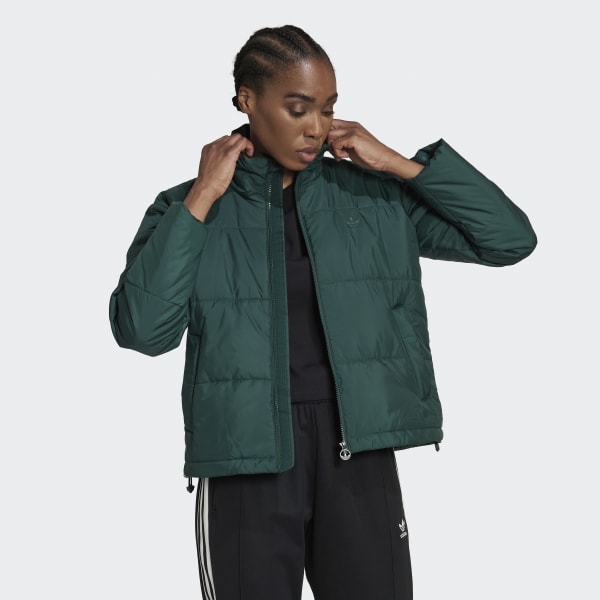 zelená Bunda Short Puffer ZG542