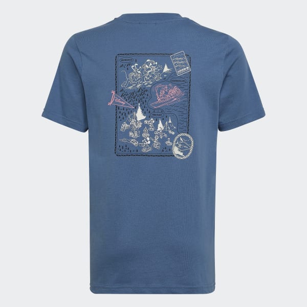 Bleu T-shirt Disney Mickey and Friends