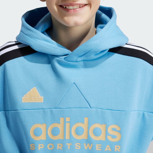 Felpa con cappuccio Tiro Nations Pack Junior Blu adidas adidas