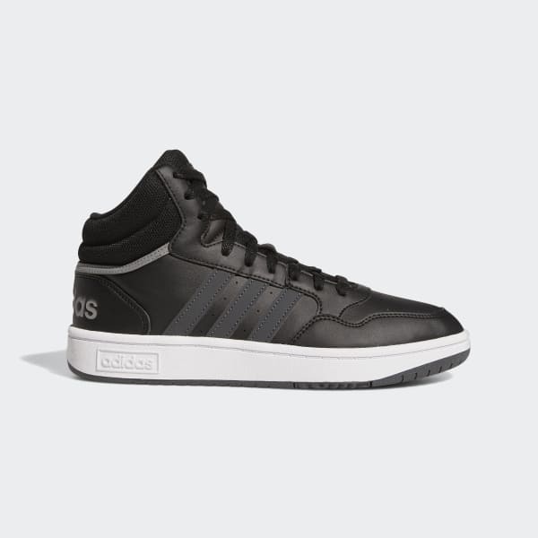 Black Hoops 3.0 Mid Classic Shoes