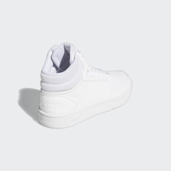 Blanc Chaussure Hoops 3.0 Mid Classic LWP52
