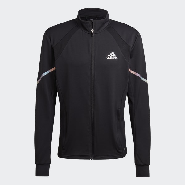 Schwarz Everydayrun Full-Zip Knit Jacke V2028