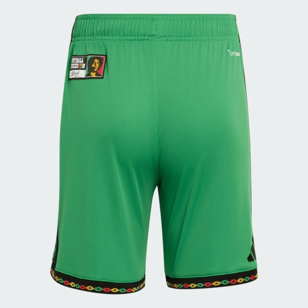 Verde Short Giamaica 26 x Bob Marley Home Bambini e Bambine