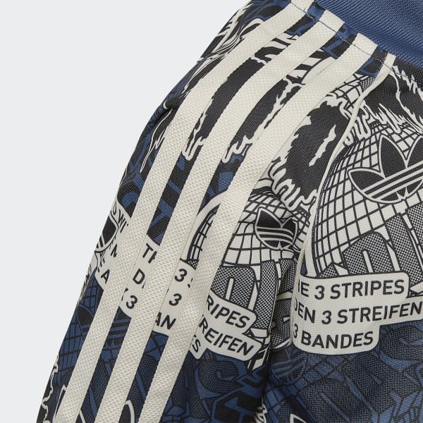adidas Allover Print Track Suit White adidas Philippines