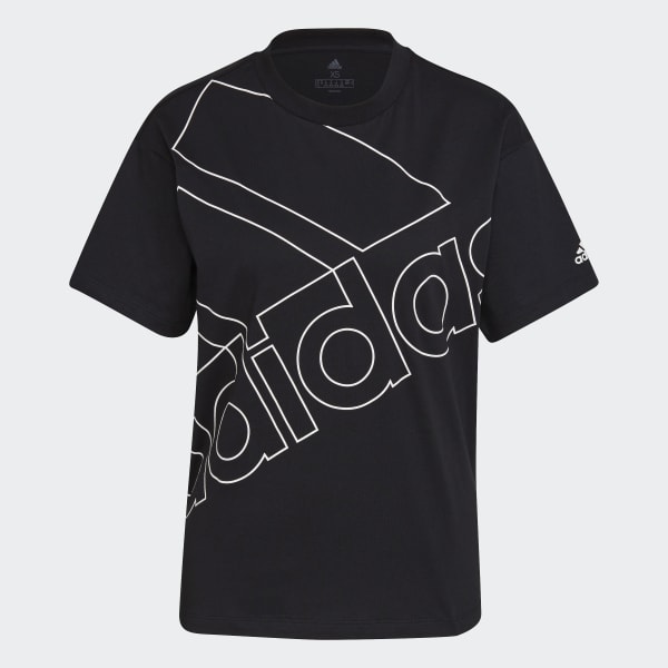 Large logo tee discount adidas
