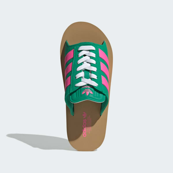 สีเขียว รองเท้าแตะ Gazelle Beach