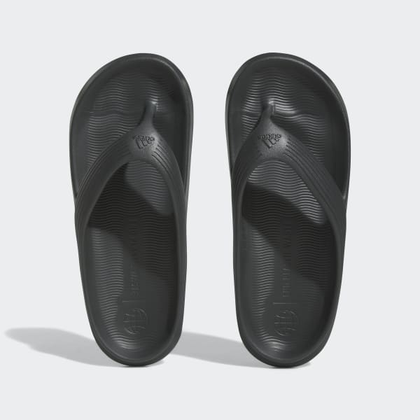 Black Adicane Flip-Flops