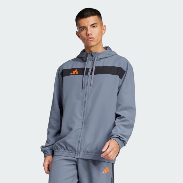 adidas Tiro 25 Essentials Woven Hoodie - Multicolour | adidas UK