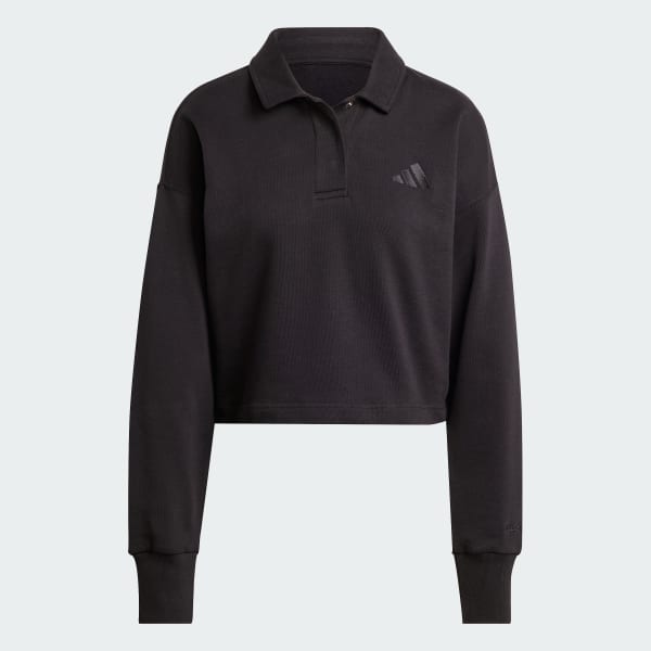ALL SZN French Terry Polo Sweatshirt
