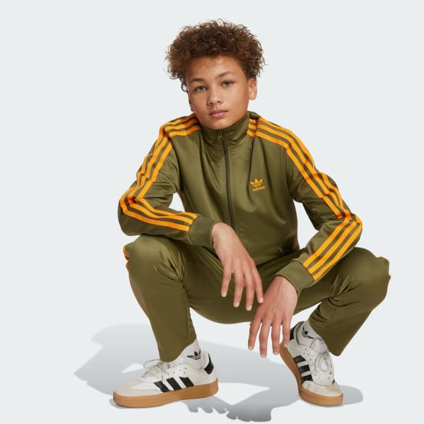 Green Adicolor Firebird Top