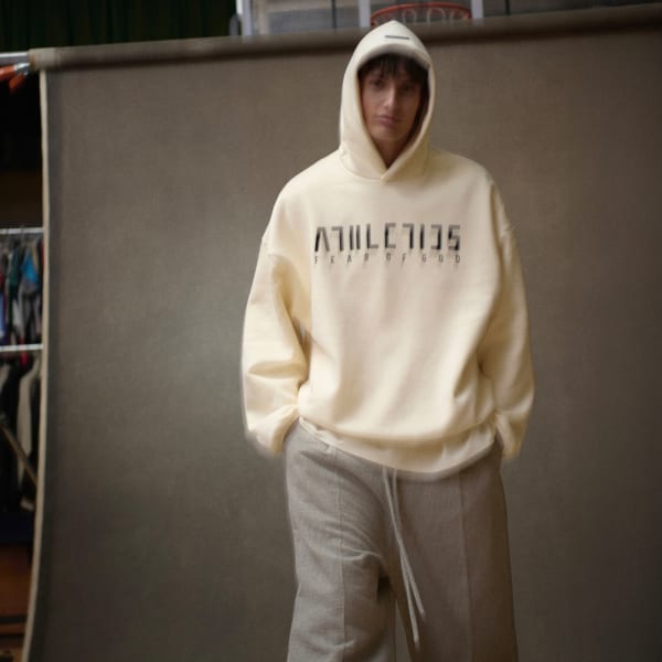 Beyaz FEAR OF GOD ATHLETICS  PAMUK KAPÜŞONLU