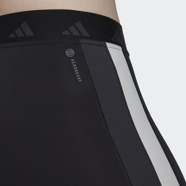 Μαύρο Hyperglam Techfit Training 7/8 Tights (Plus Size) BVR32