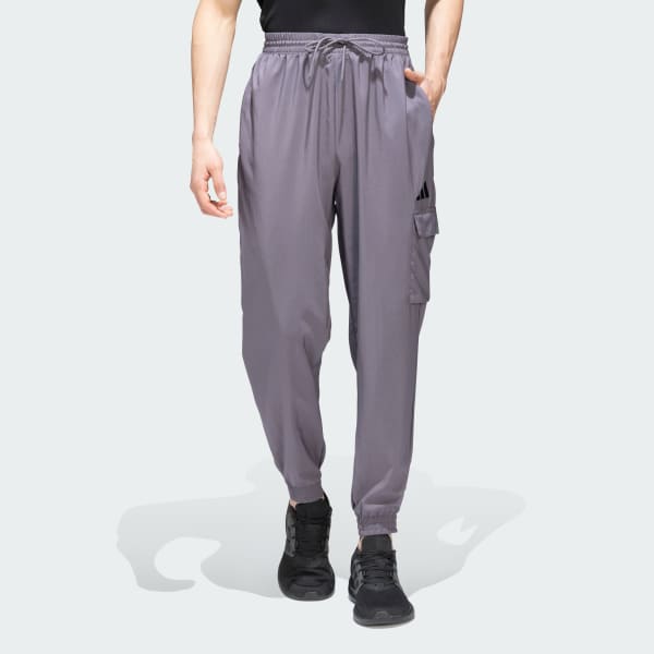 Grey Cargo Pants