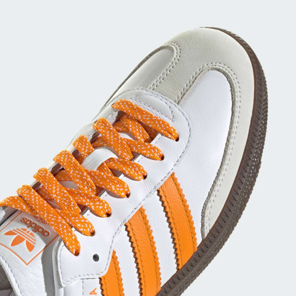 Adidas samba og ft trainers burnt orange top