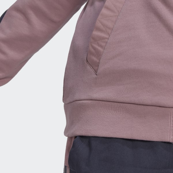 Μωβ Tiro Track Jacket (Plus Size)