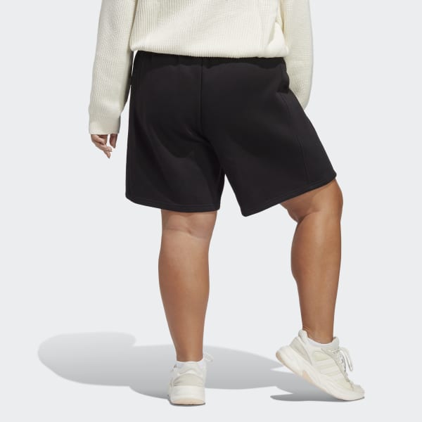 adidas ALL SZN Fleece Shorts (Plus Size) - Black | Women's Lifestyle |  adidas US