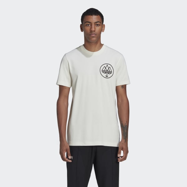Wit Mod Trefoil T-shirt ZG501MTT