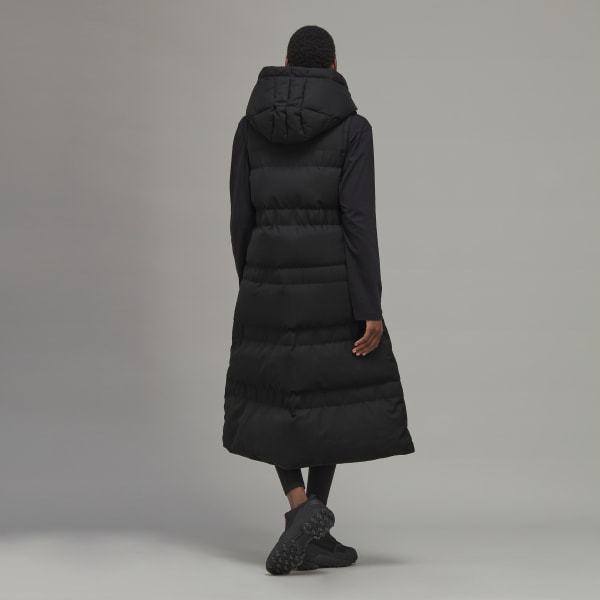 Nero Y-3 Classic Puffy Down Long Vest TP349
