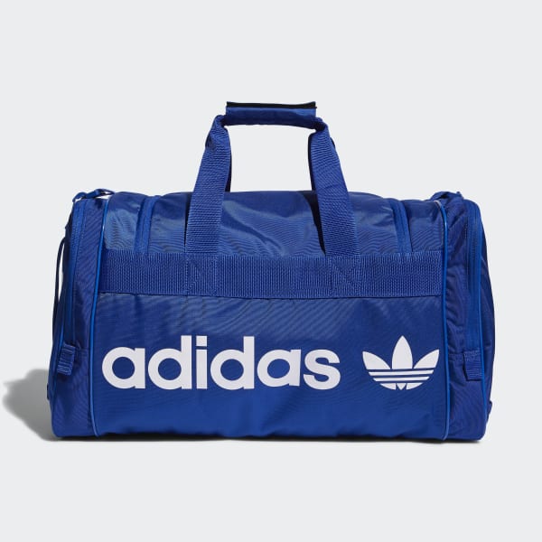 blue adidas duffel bag