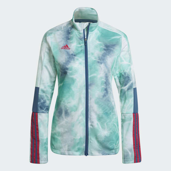 Azul Casaca Deportiva Tiro L6192