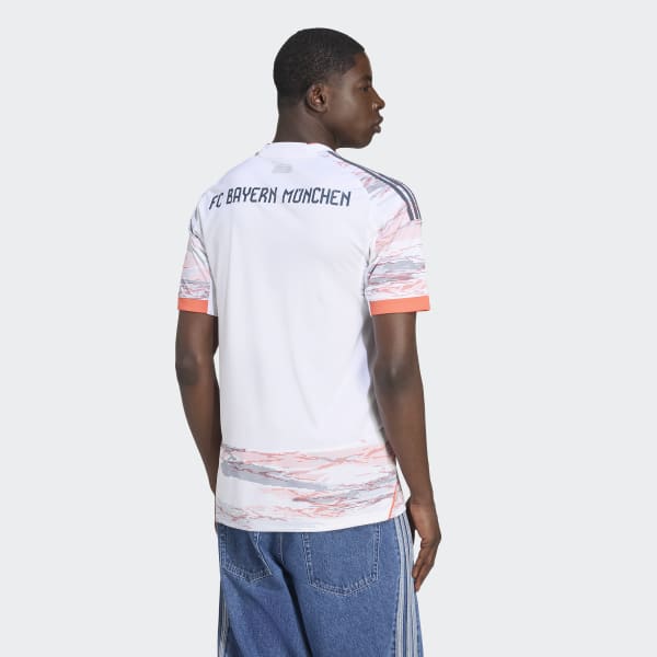 adidas Koszulka FC Bayern 25/26 Away - Bialy | adidas Poland