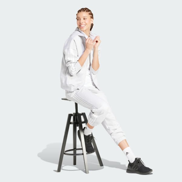 Grey 에센셜 3S 풀집 플리스 후디