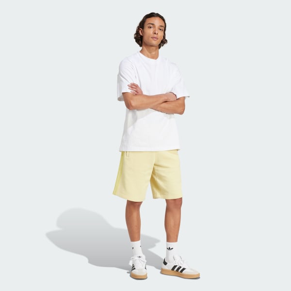 jaune Short Adicolor 3 bandes