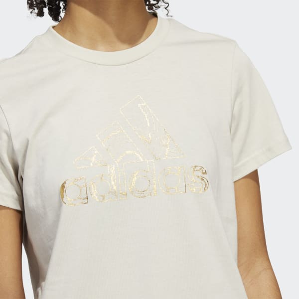 Beige Holiday Lights Graphic Tee ZF203