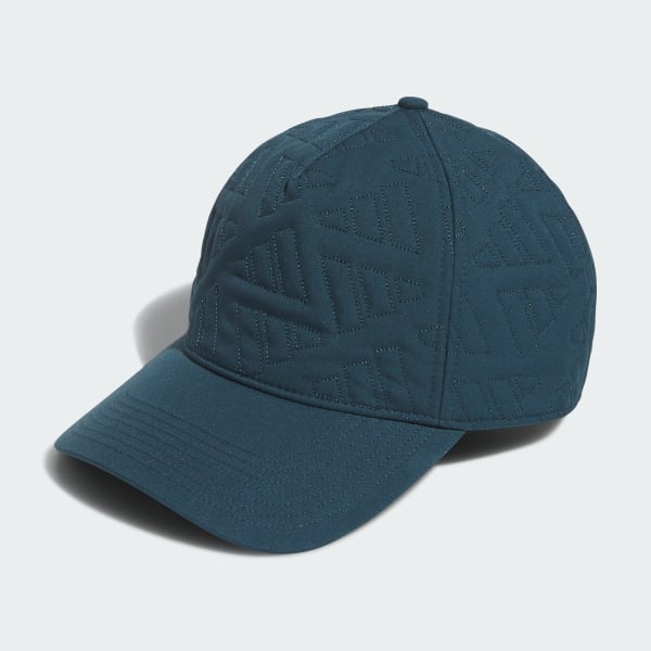 Turquoise Insulated Quilted 5-Panel Hat