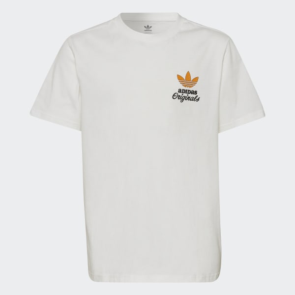 White Trefoil T-Shirt DM423
