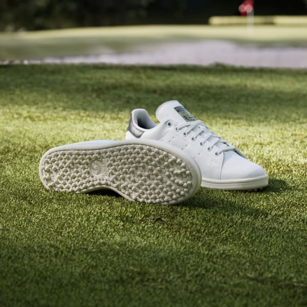 Bialy Stan Smith Golf Shoes